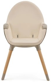 Scaun de masă pentru copii KINDERKRAFT 2v1 FINI2 fag/bej