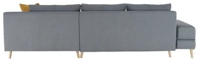 Coltar stanga Culoare Gri / Mustar, PANOS Varianta de colt: Colt Dreapta