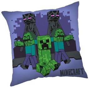 Perna Jerry Fabrics Minecraft Creeper rush, 40 x40 cm