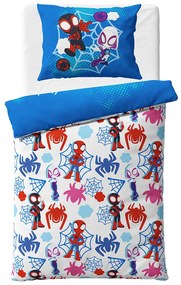 Lenjerie de pat pentru copii Spidey Spider-ManRescue, 140 x 200 cm, 70 x 90 cm