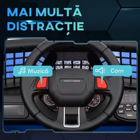 AIYAPLAY Mașină Offroad pentru Copii 3-6 Ani 12V cu Telecomandă Albastru | Aosom Romania