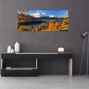 Tablou - Toamna în Alpi (120x50 cm)