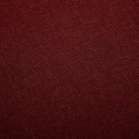 Scaun de masa pivotant, rosu vin, material textil 1, Bordo