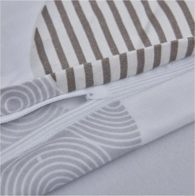 Lenjerie de pat din microsatin pentru pat de o persoană cu 3 piese 140x200 cm Beryl – My House