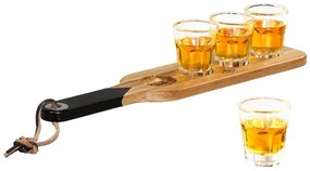 Tavă cu 4 pahare pentru tărie Gentlemen's Hardware