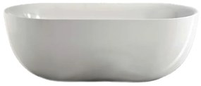 Cada freestanding Florida Aura Slim 170 ovala cu instalatie completa alb