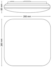 Plafonieră LED MAUVE LED/12W/230V 2700K Philips
