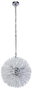 Lustra suspendata design deosebit din margele din sticla Sunburst 7Lt