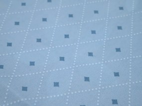 Lenjerie de pat din bumbac THERSA albastru Dimensiune lenjerie de pat: 70 x 90 cm | 140 x 200 cm
