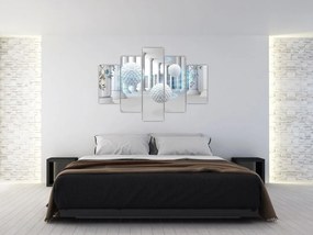 Tablou abstract în stil antic (150x105 cm)