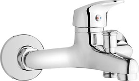 Baterie cada - dus Invena Ava New crom lucios