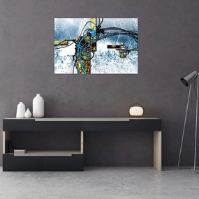 Tablou abstract (90x60 cm)