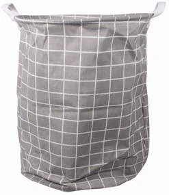 Cos pentru jucarii si rufe Culoare gri, CUBE