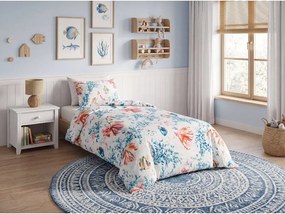 Lenjerie de pat din bumbac CORALIS colorata Dimensiune lenjerie de pat: 70 x 80 cm | 140 x 200 cm