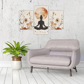 Tablou - Yoga Portocalie (90x60 cm)