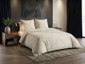 Lenjerie de pat din bumbac Renforce FARAH bejă Dimensiune lenjerie de pat: 80 x 80 cm | 135 x 200 cm