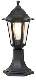 Lampă de podea clasică pentru exterior neagră 42,2 cm IP44 - New Haven
