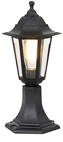Lampă de podea clasică pentru exterior neagră 42,2 cm IP44 - New Haven