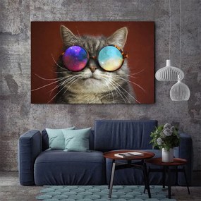 Tablou Canvas - Cool cat 40 x 65 cm