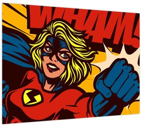 Tablou pe sticlă - Comix (70x50 cm)