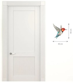 Autocolant Fanastick Origami Colibri