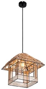Pendul 1 bec E27 WOODY-H 955WOODY/H