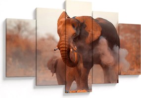 Tablou - Marele elefant african (150x105 cm)