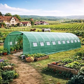 Politunel de grădină de calitate 3 x 10 m