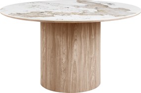Masă de dining Athens, rotundă, ø 140 cm - House Nordic