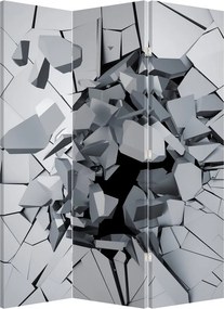 Paravan - Abstracție 3D (126x170 cm)