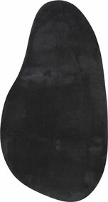 vidaXL Covoare de zonă HUARTE Negru 80 x 150 cm Poliester