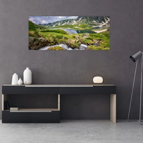 Tablou - Vedere la Muntele Rila (120x50 cm)