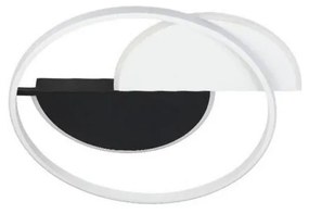 Plafonieră LED dimabilă LED/70W/230V 3000-6500K alb/negru + telecomandă