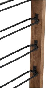 Suport pentru vin de perete pentru 6 sticle maro Sorrento – Light &amp; Living