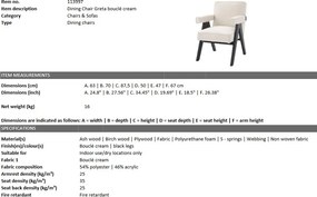 Scaun design elegant LUX Greta 113997 HZ