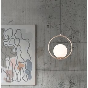 Lustră pe cablu JUMBO 1xG9/50W/230V auriu Azzardo AZ4983