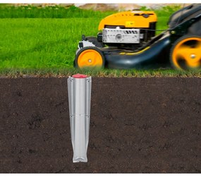 Uscător de rufe argintiu pentru grădină 60 m Topspinner – Brabantia