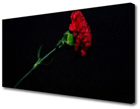 Tablou pe panza canvas Flower Floral Roșu Verde