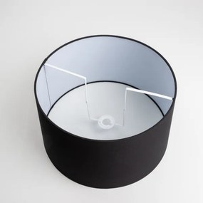 Abajur universal KERIA, diam. 45 cm, negru