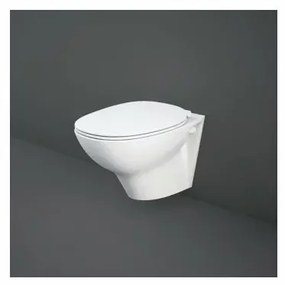 Set vas wc suspendat cu capac softclose Rak Ceramics Morning Rimless