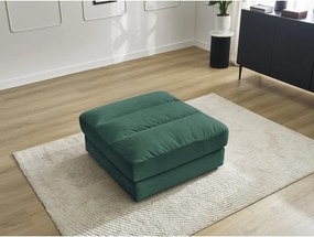 Taburet verde cu tapițerie din catifea Sierra – Bobochic Paris