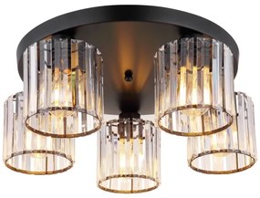 Lustră aplicată Globo 15742-5D JORDANA 5xE27/60W/230V