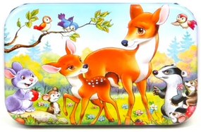 Puzzle din lemn - Bambi 60 buc