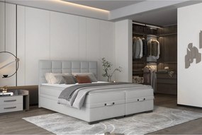 Pat boxspring SEMENO 160x200, personalizabil materiale Gama Premium, c