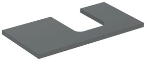 Blat pentru lavoar Geberit One cu decupaj in dreapta 90 cm lava mat