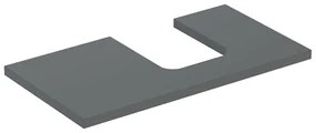 Blat pentru lavoar Geberit One cu decupaj in dreapta 90 cm lava mat