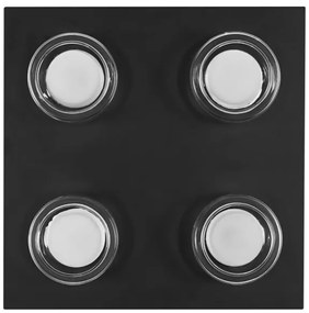 Plafonieră LED pentru baie Ledvance ORBIS FLAME 4xLED/5,5W/230V IP44 negru