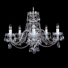 Candelabru cu 5 brate Cristal Bohemia