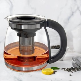 Orion Ceainic cu filtru din oțel inoxidabil, 1,73l