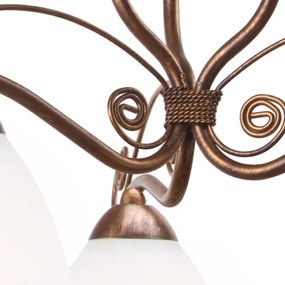Lustră LED pe lanț Brilagi ANTICO 3xE27/60W/230V bronz patină